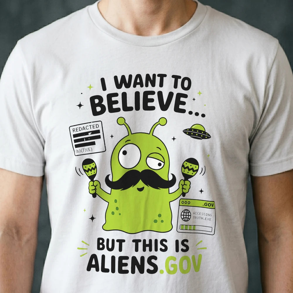 Aliens.gov T-shirt