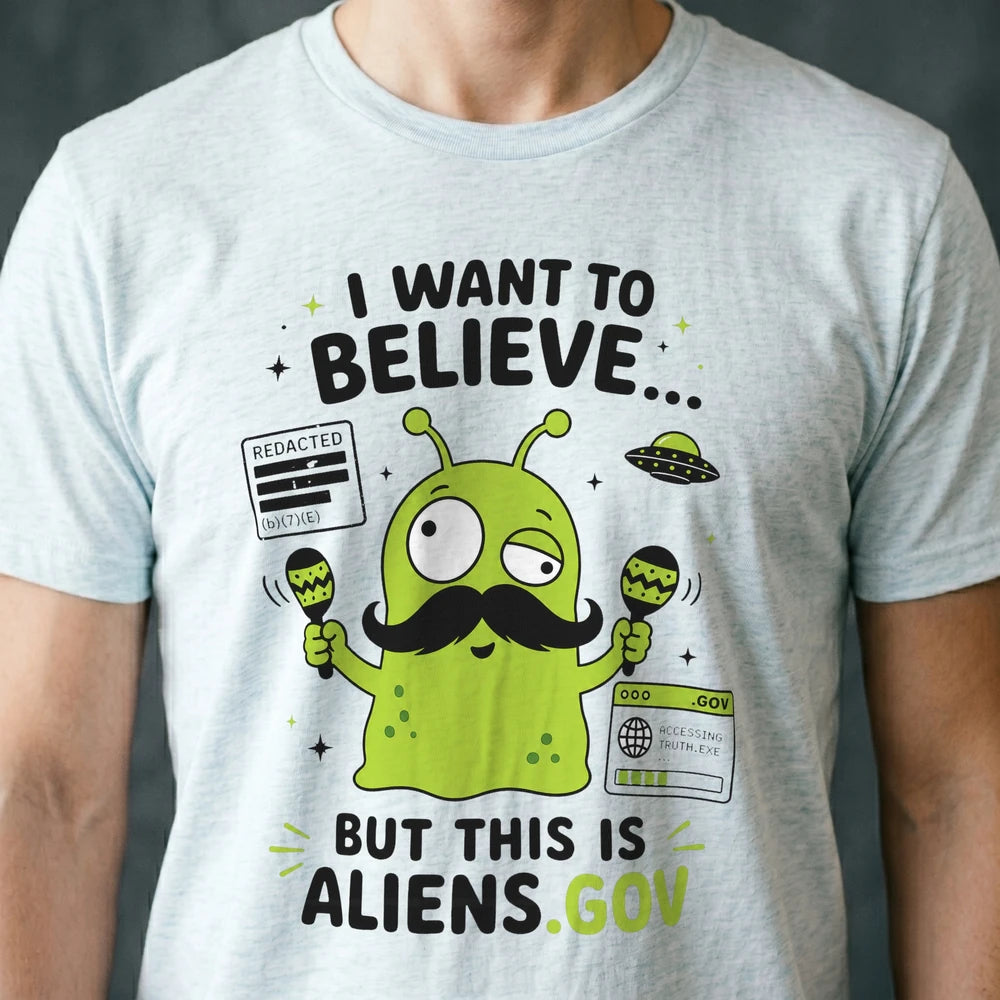 Aliens.gov T-shirt