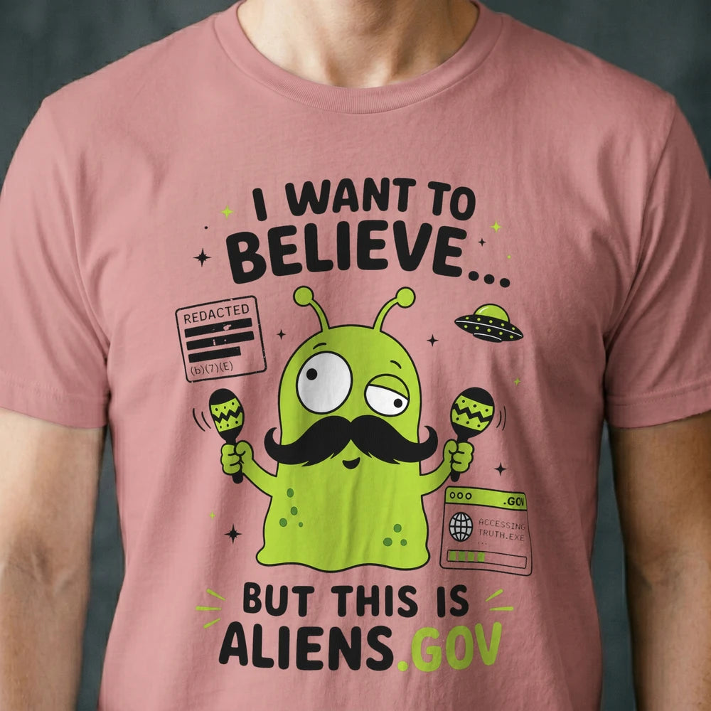 Aliens.gov T-shirt