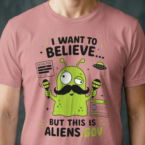 Aliens.gov T-shirt