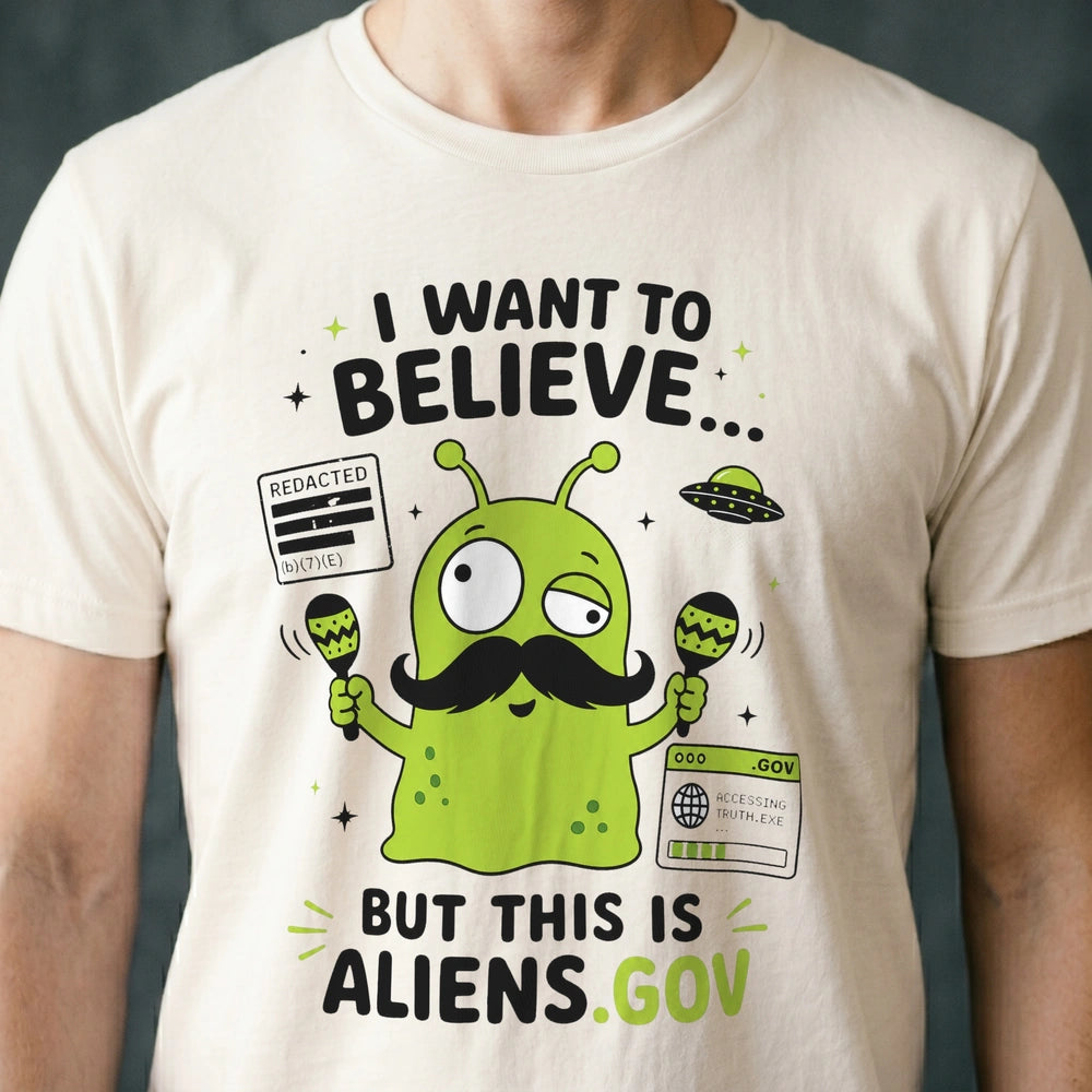 Aliens.gov T-shirt