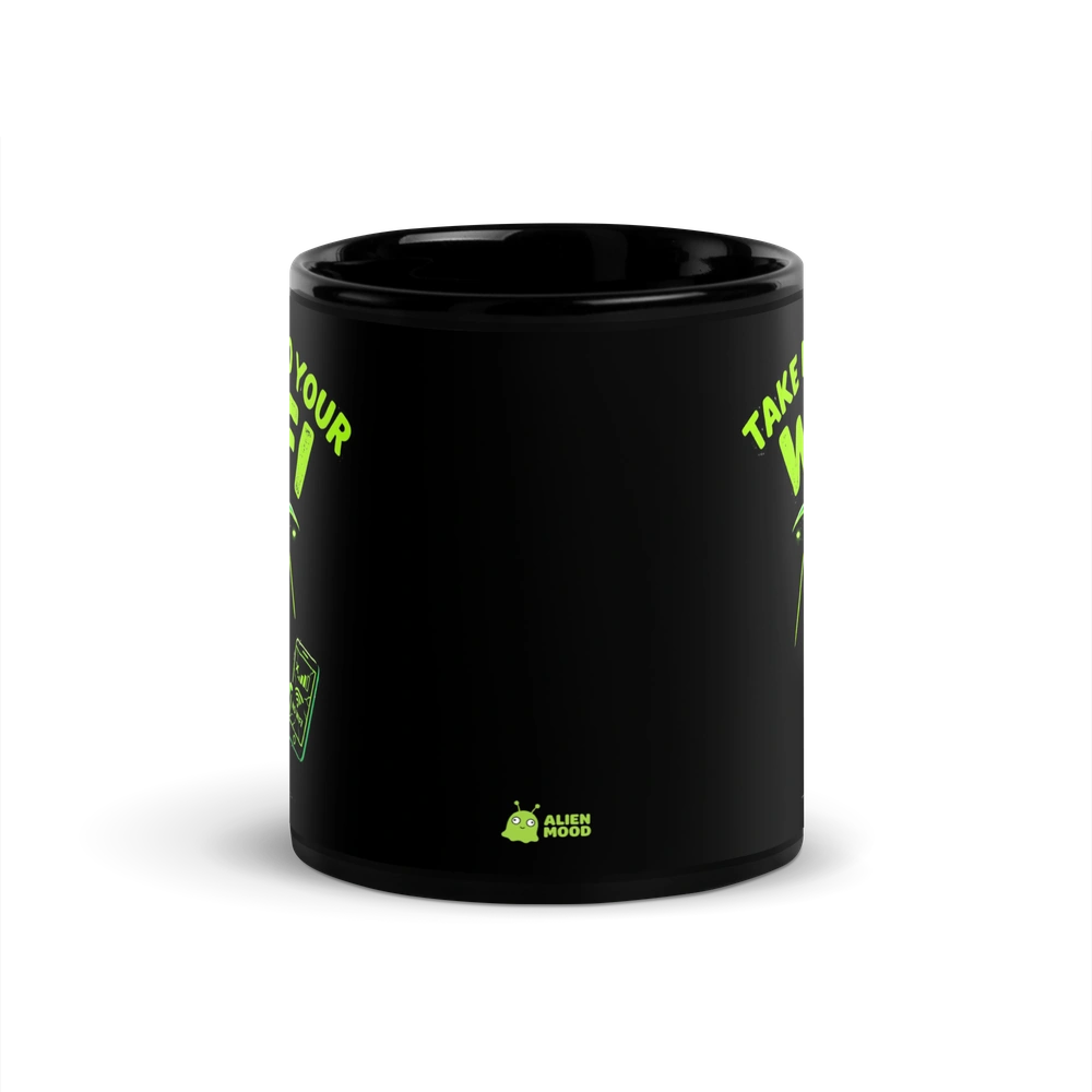 Take Me to Your WiFi Alien Mug