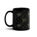 UFO Signal All-Over Alien Mug