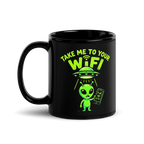 Take Me to Your WiFi Alien Mug