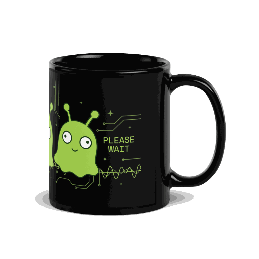 Adjusting My Frequency Alien Mug