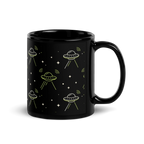 UFO Signal All-Over Alien Mug