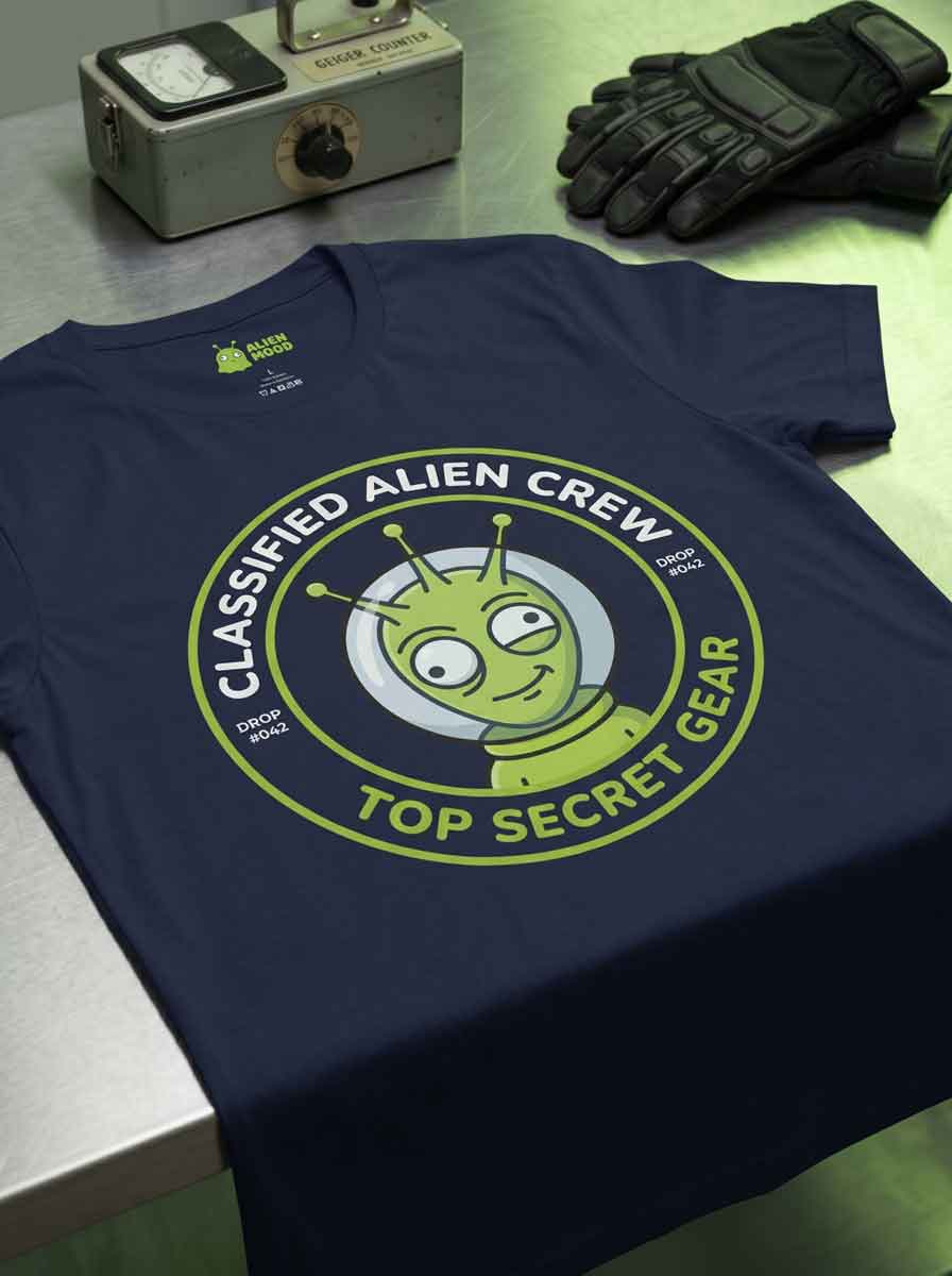 Classified Alien Crew T Shirt