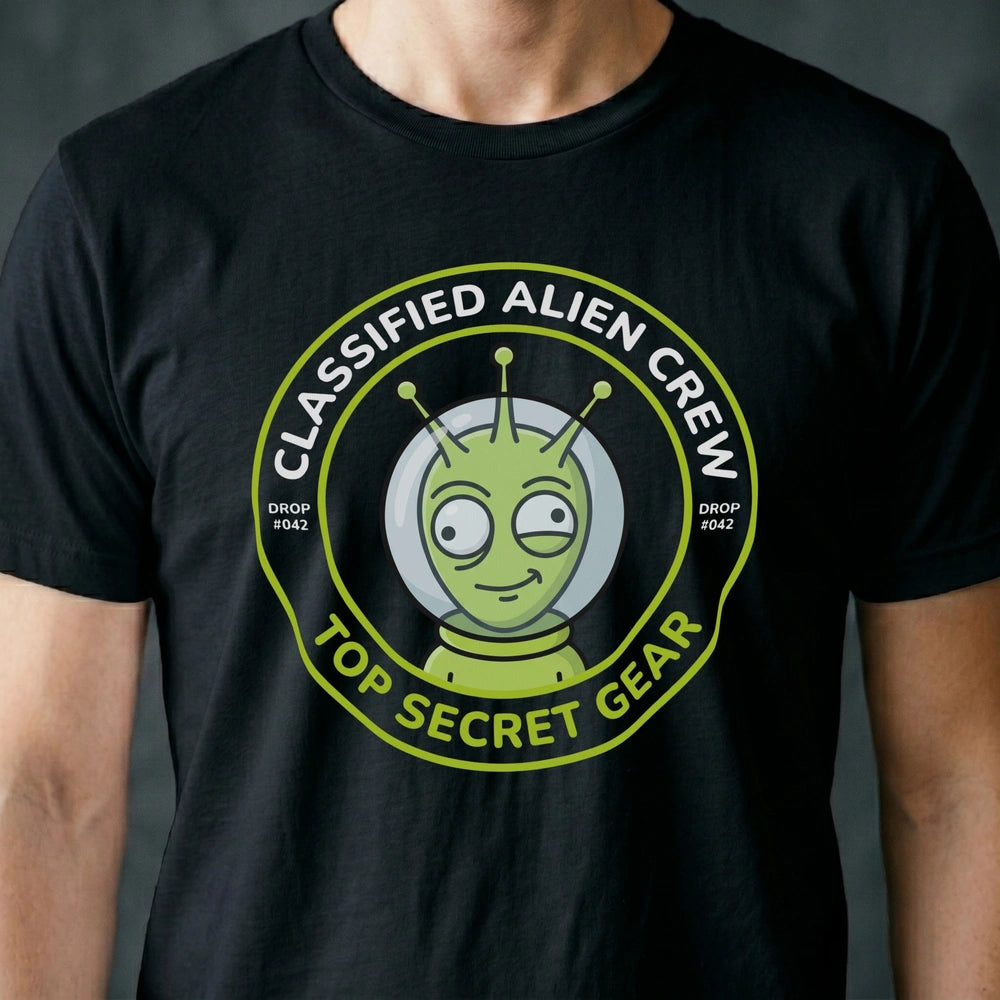 Classified Alien Crew T Shirt