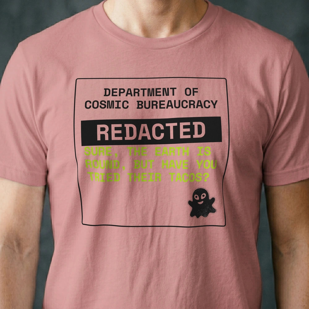 Cosmic Bureaucracy Alien T-shirt