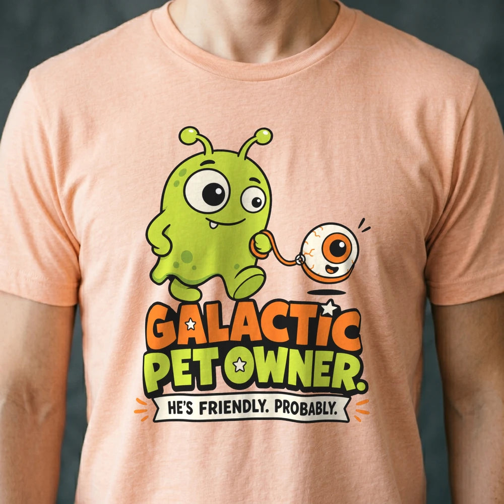 Galactic Pet Owner Alien T-shirt
