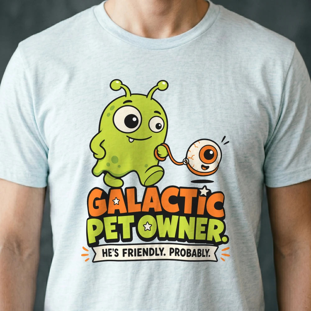 Galactic Pet Owner Alien T-shirt