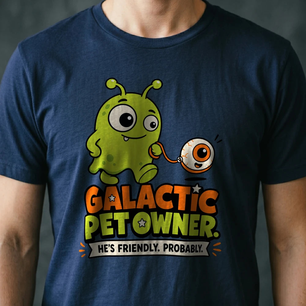 Galactic Pet Owner Alien T-shirt