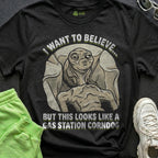 Gas Station Corndog Alien T-shirt