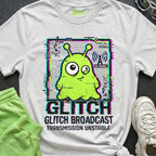 Glitch Broadcast Alien T-shirt