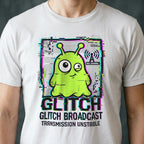 Glitch Broadcast Alien T-shirt