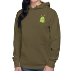 Cow Abduction Alien Hoodie