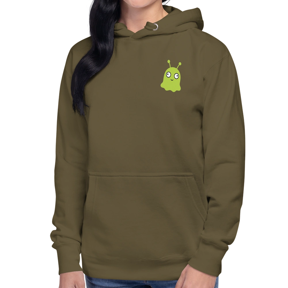 Cow Abduction Alien Hoodie