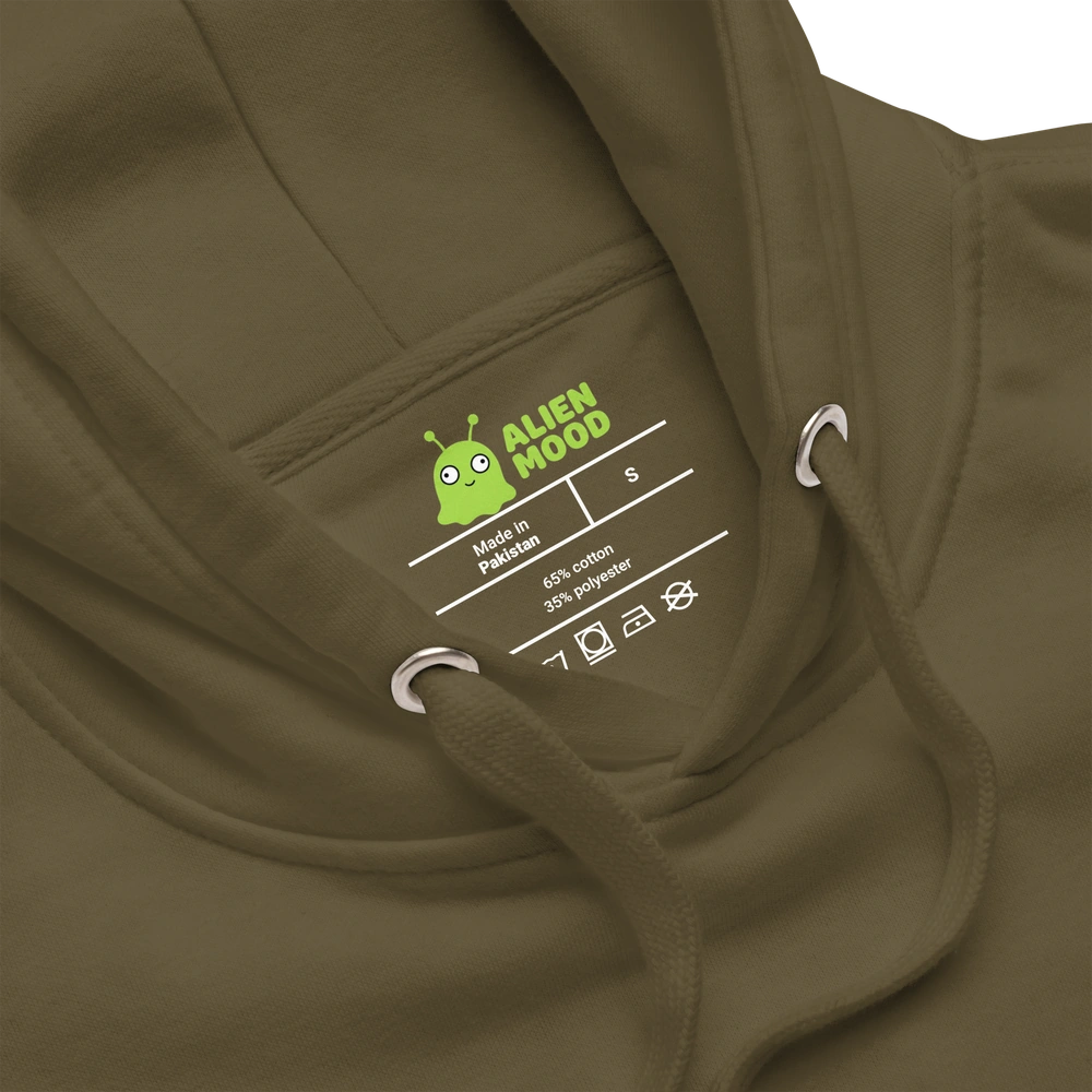 Cow Abduction Alien Hoodie