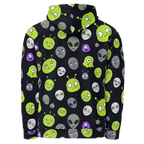 Alien Faces All-Over Hoodie