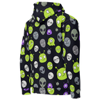 Alien Faces All-Over Hoodie