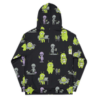Everyday Abductions All-Over Alien Hoodie