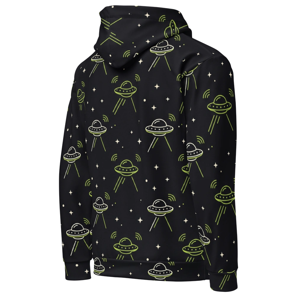 UFO Signal All-Over Hoodie