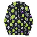 Alien Faces All-Over Hoodie