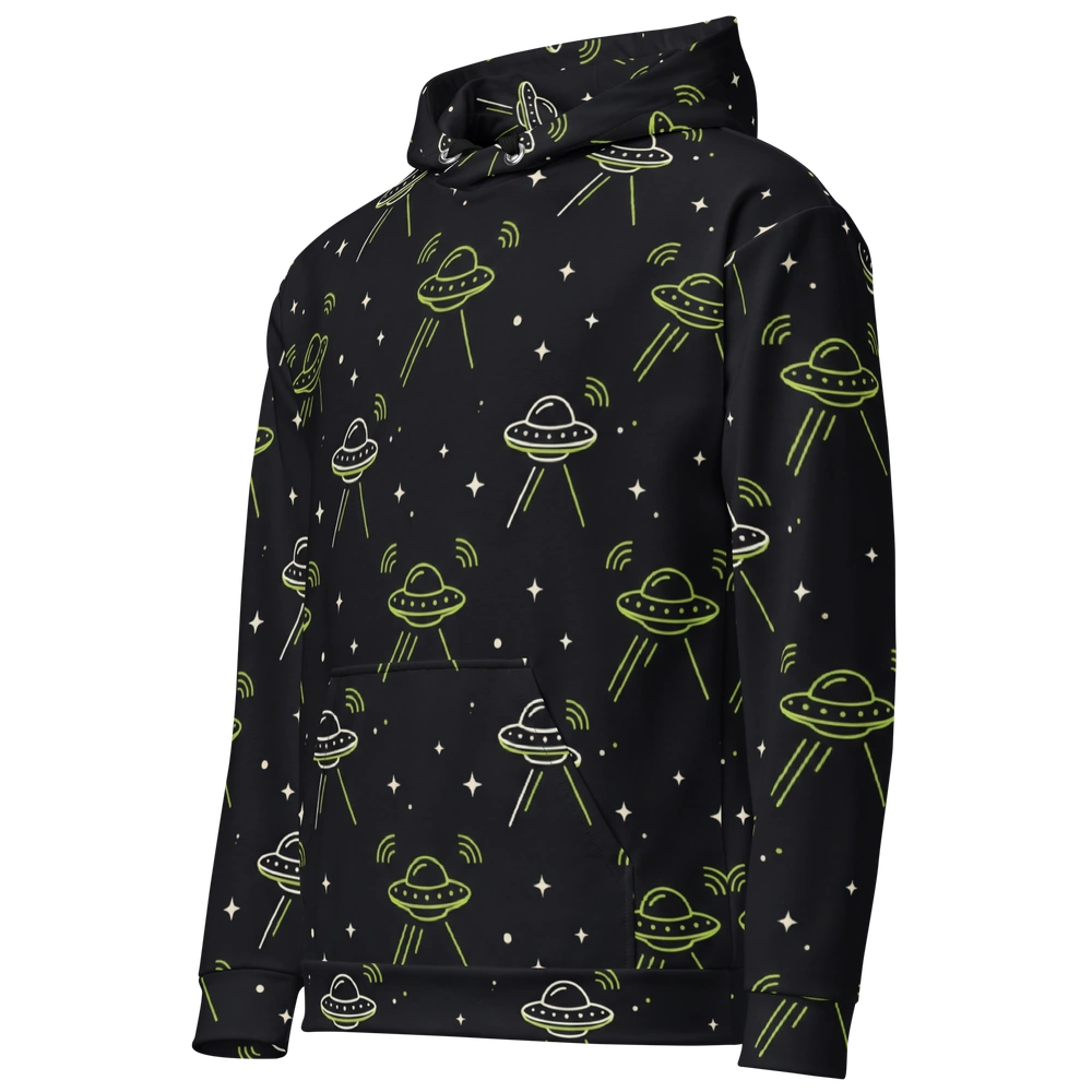 UFO Signal All-Over Hoodie