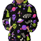 Cosmic Chaos Alien Hoodie