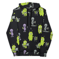 Everyday Abductions All-Over Alien Hoodie