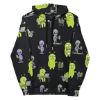 Everyday Abductions All-Over Alien Hoodie