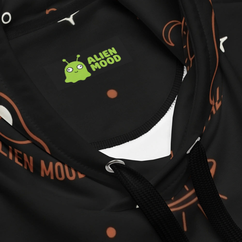 Midnight Signal All-Over Alien Hoodie