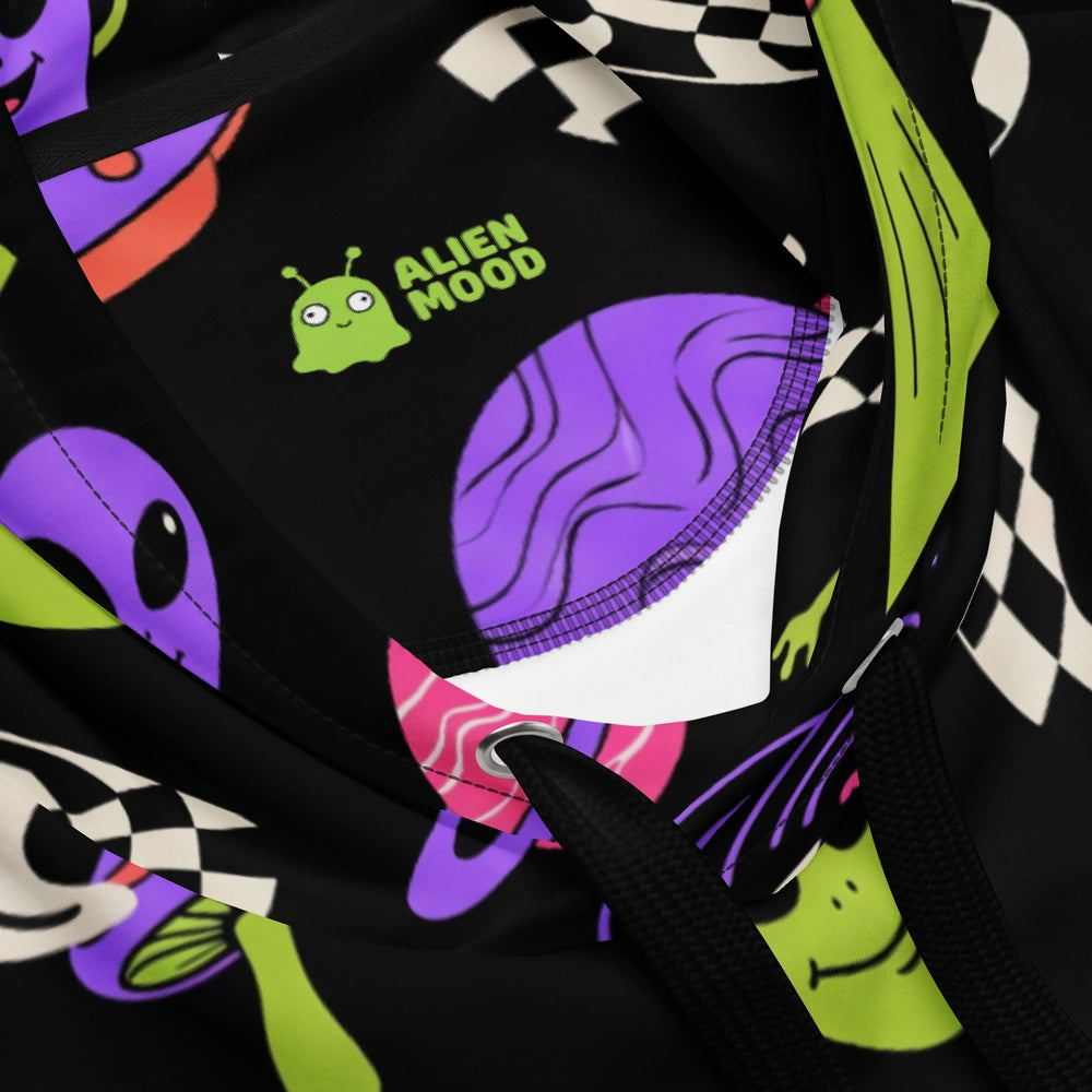 Cosmic Chaos Alien Hoodie