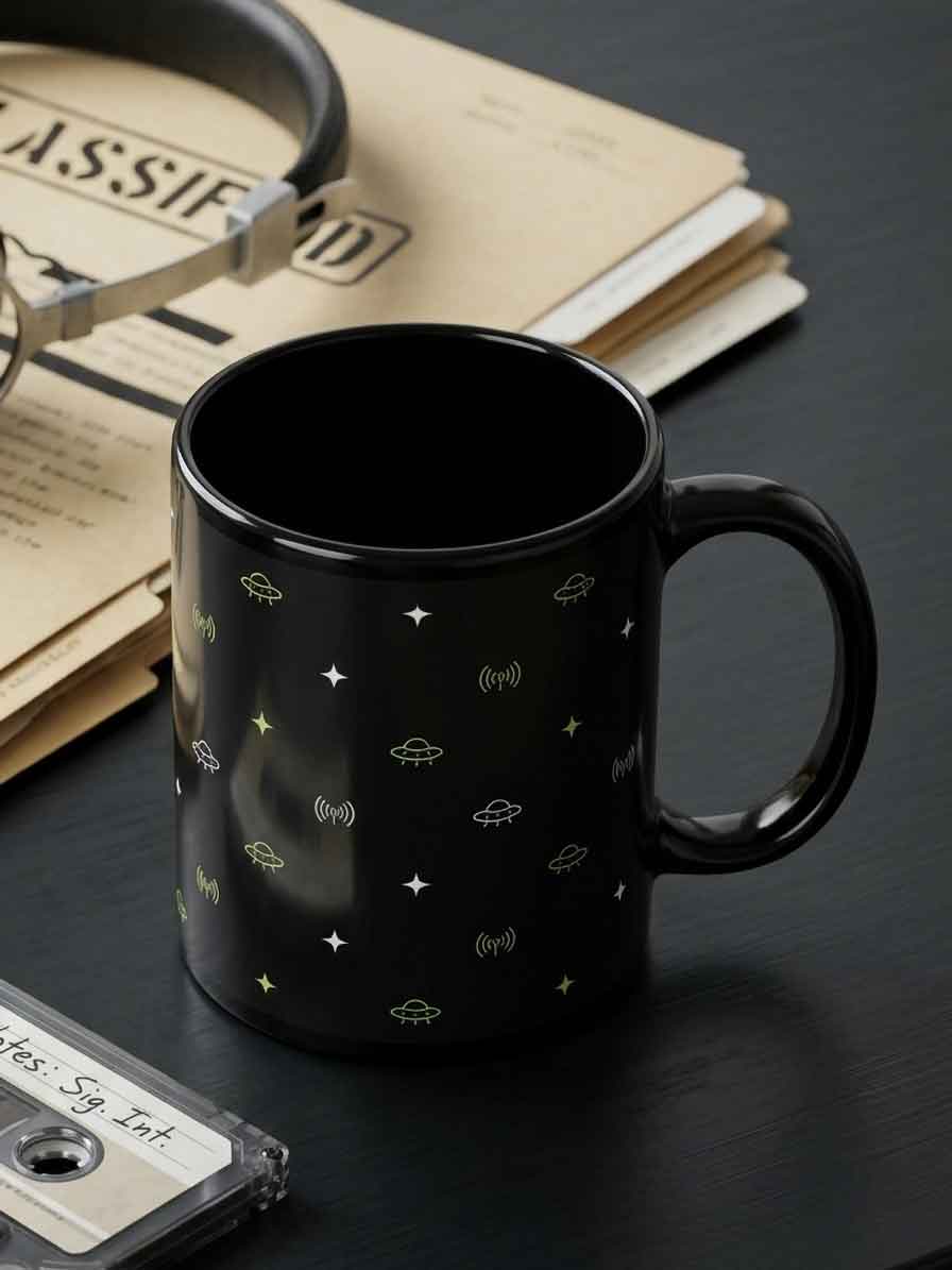 Signal Pattern All-Over Mug
