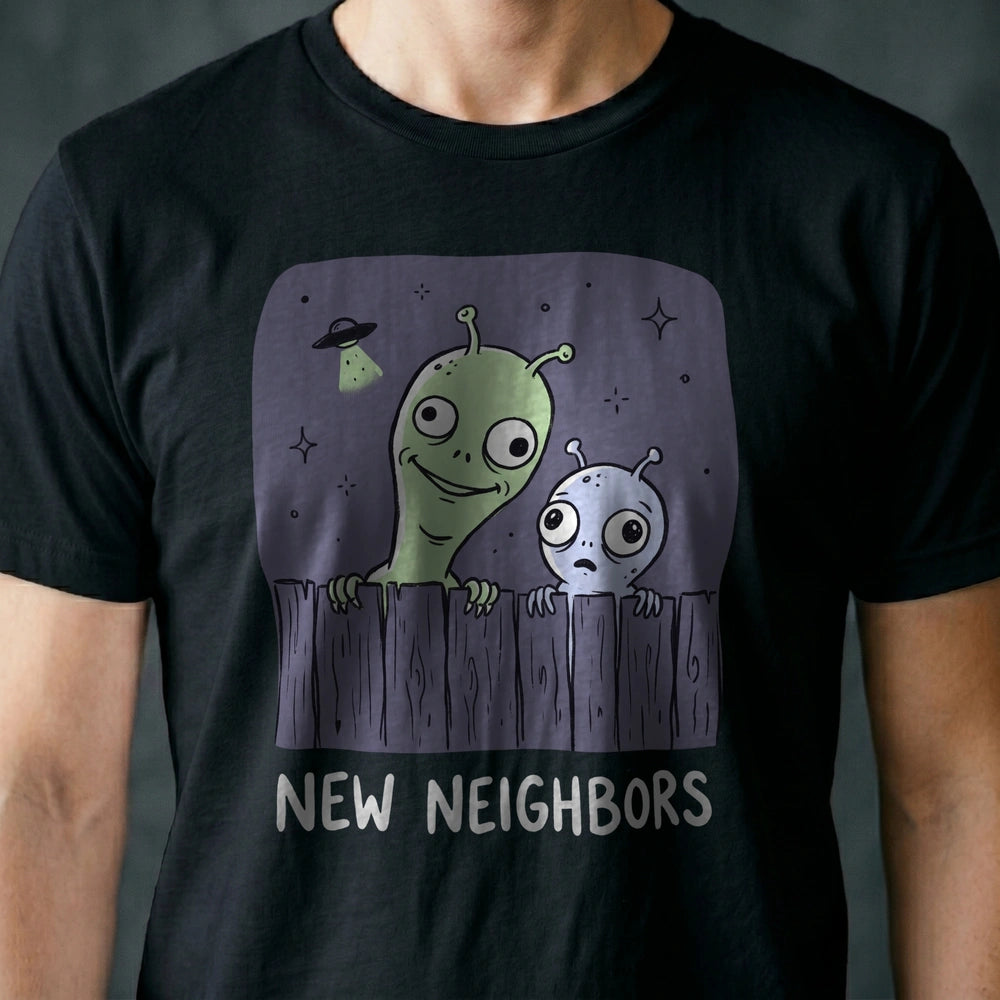 New Neighbors Alien T-shirt