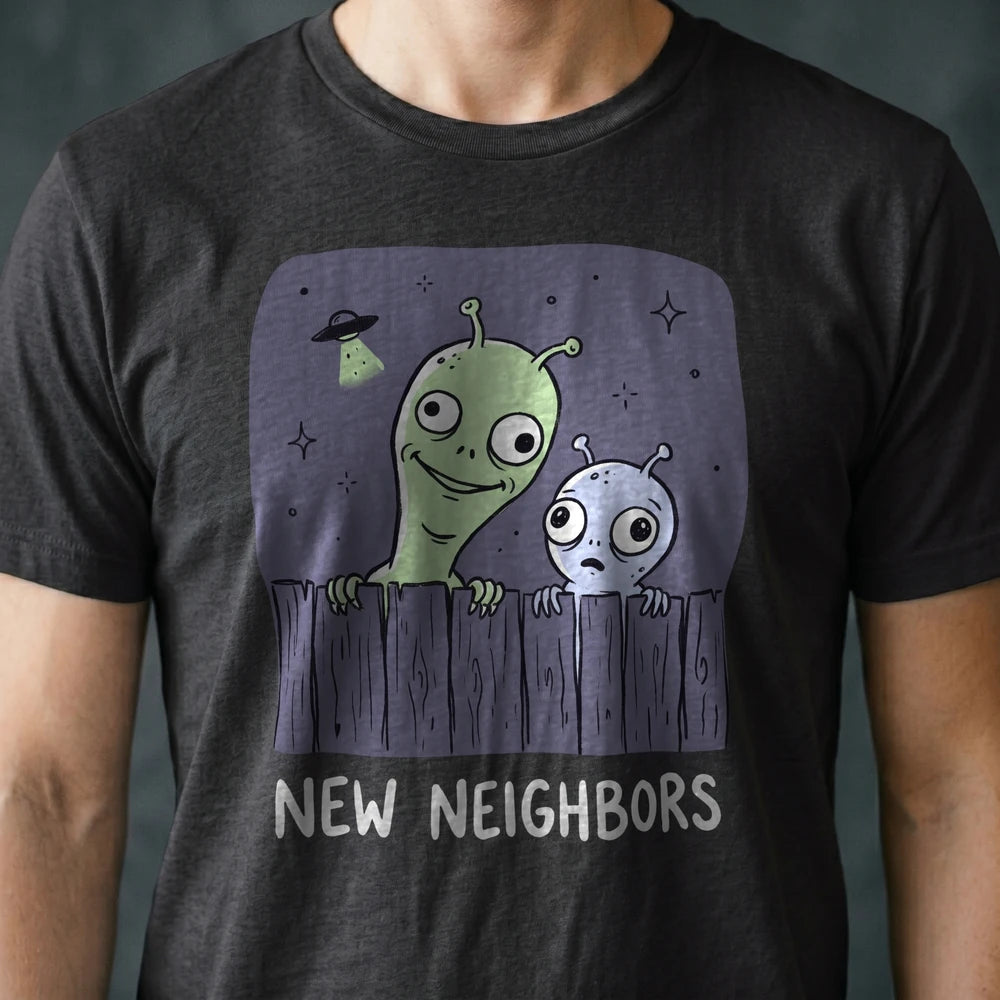 New Neighbors Alien T-shirt