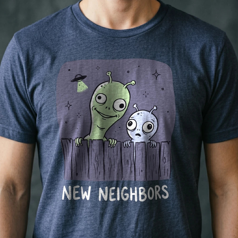 New Neighbors Alien T-shirt