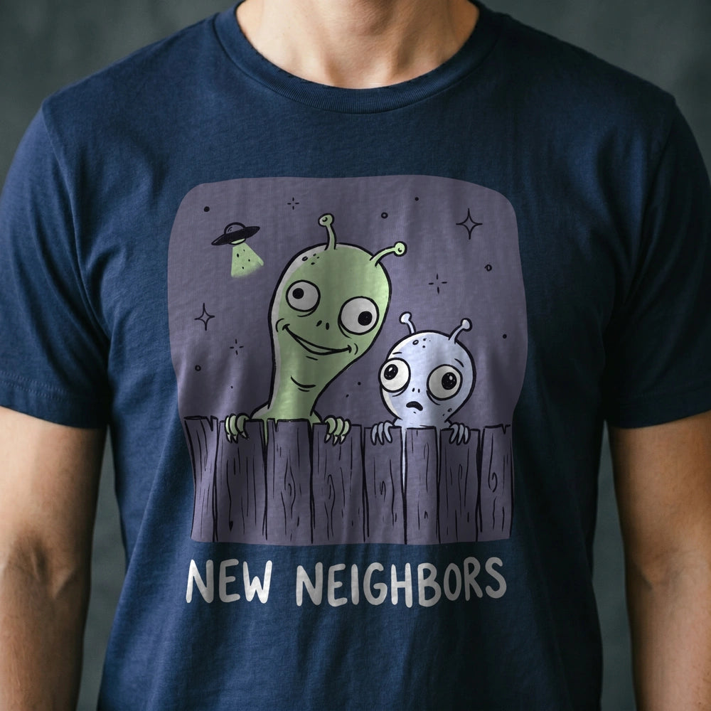 New Neighbors Alien T-shirt