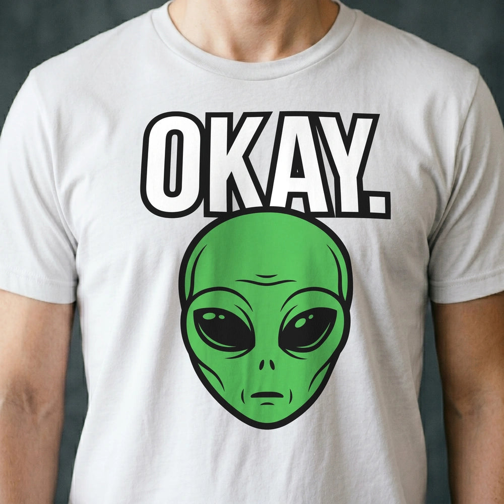 Okay. Alien T-shirt