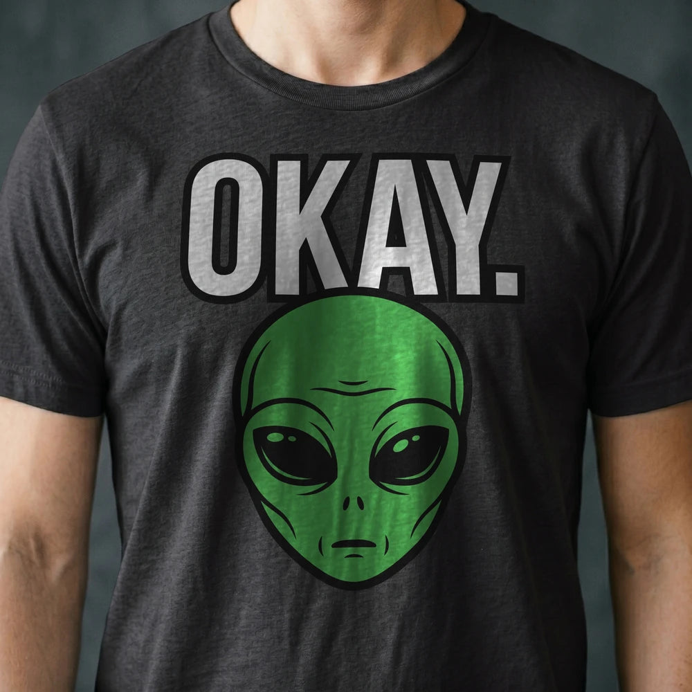 Okay. Alien T-shirt