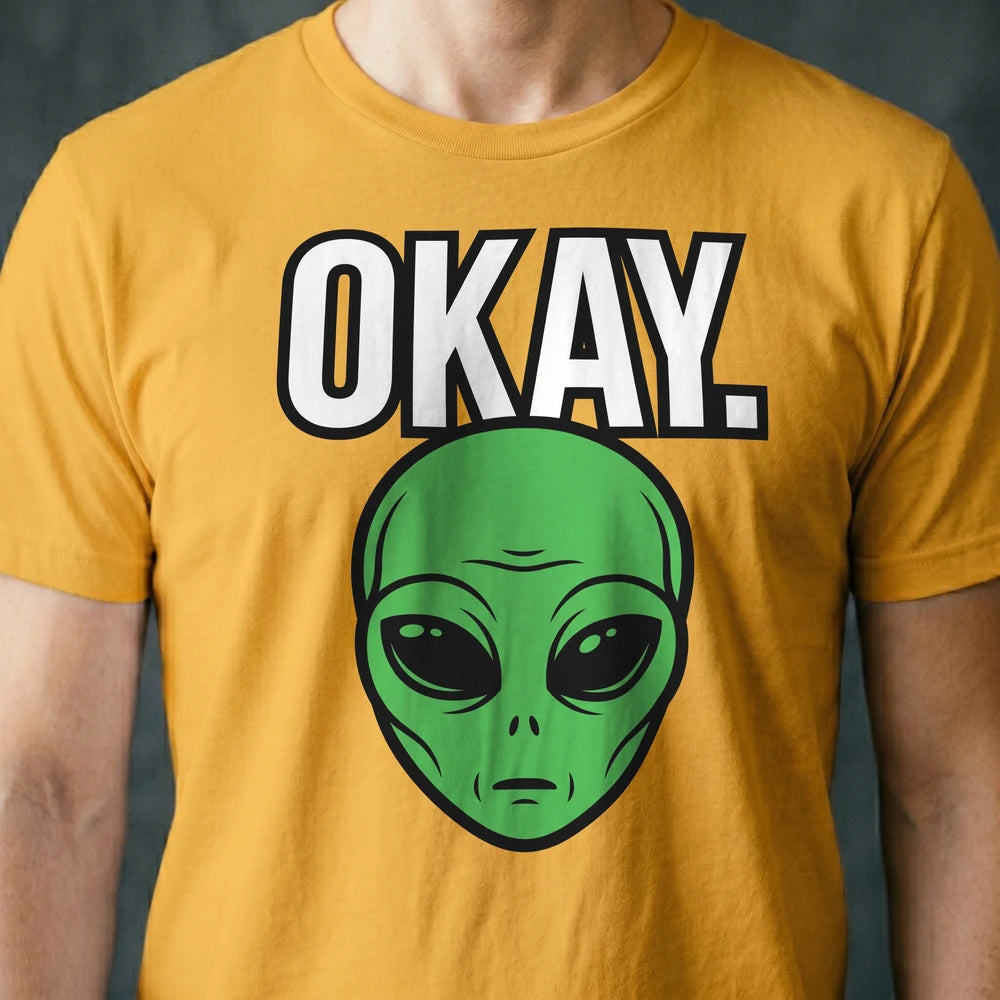Okay. Alien T-shirt