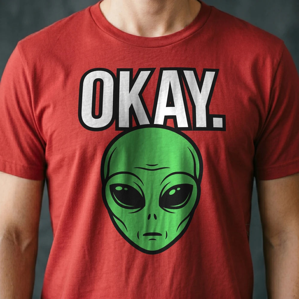 Okay. Alien T-shirt