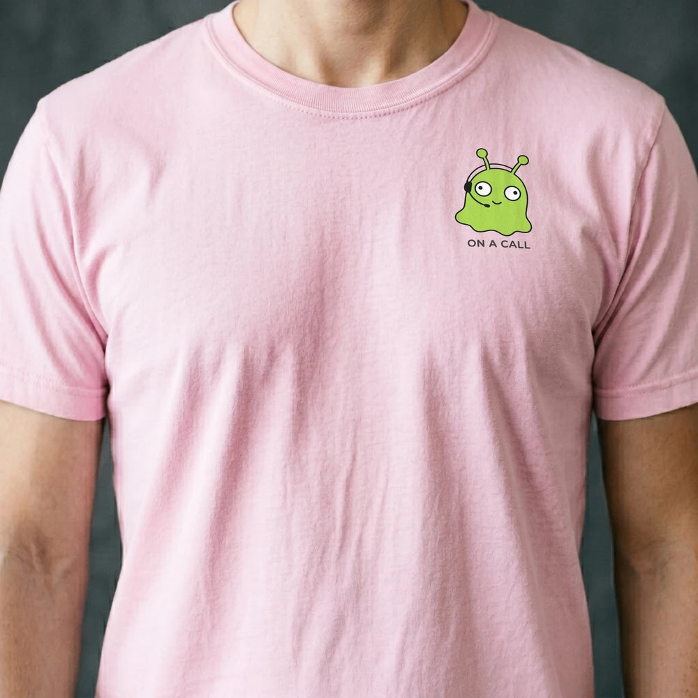 On a Call Alien T-shirt