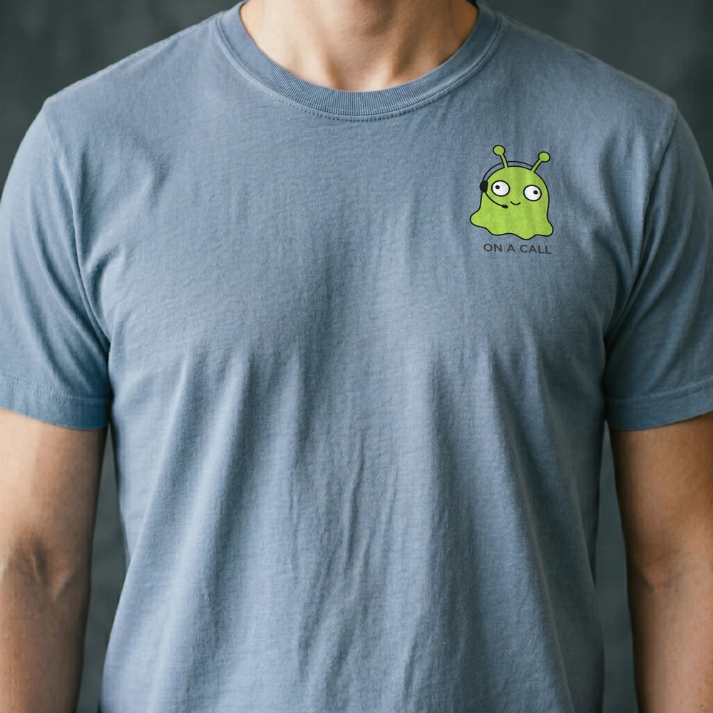 On a Call Alien T-shirt