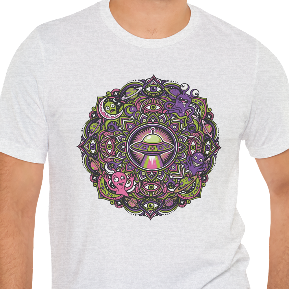 Alien Mandala T-shirt