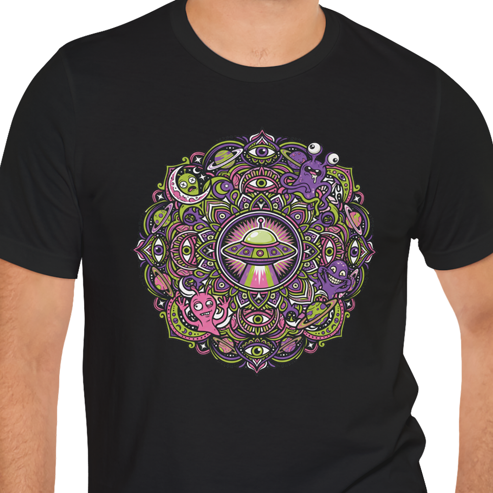 Alien Mandala T-shirt
