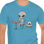 Café Break Alien T-shirt
