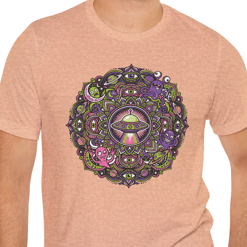 Alien Mandala T-shirt