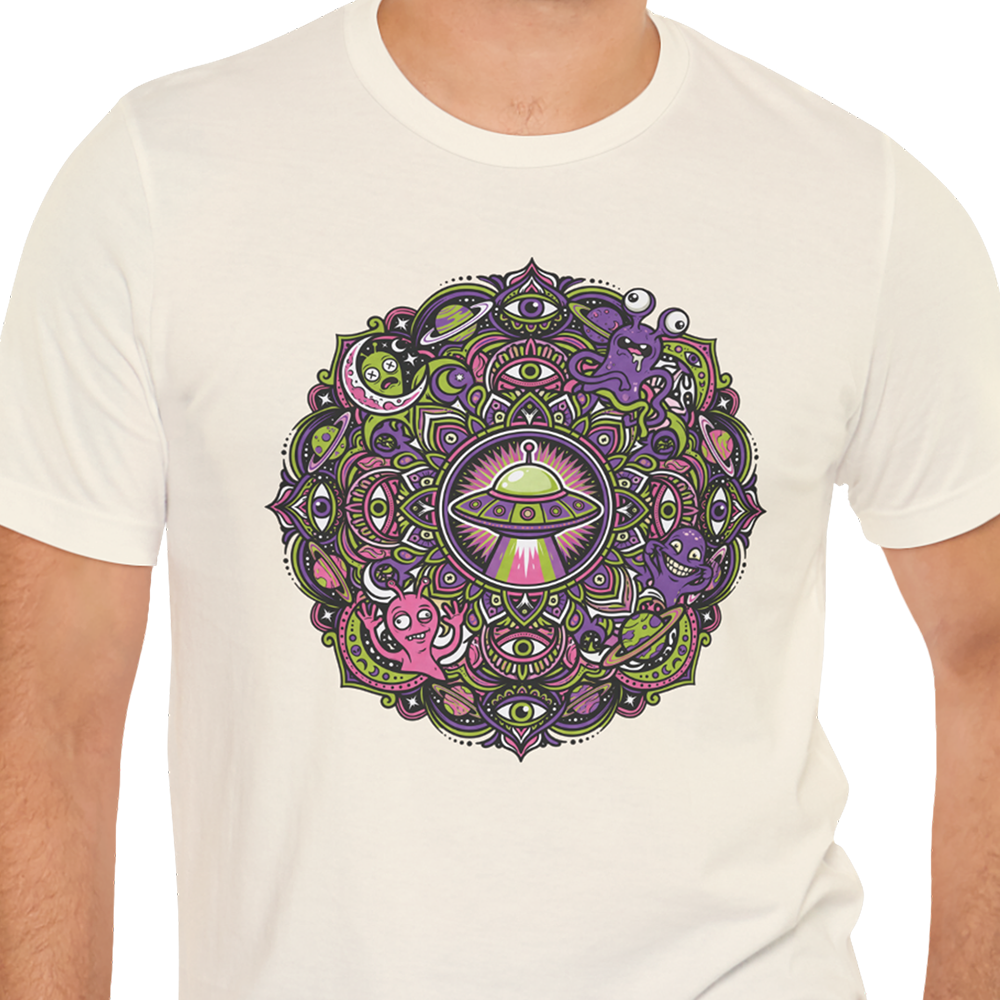 Alien Mandala T-shirt