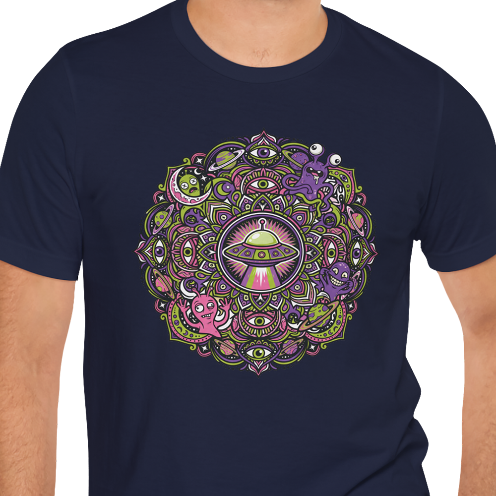 Alien Mandala T-shirt